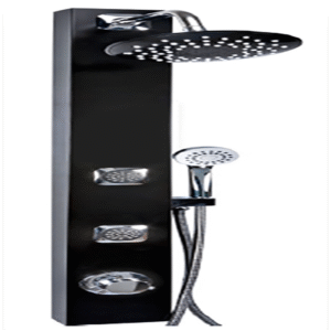 DP.350 Siyah Panel Duş Takımı