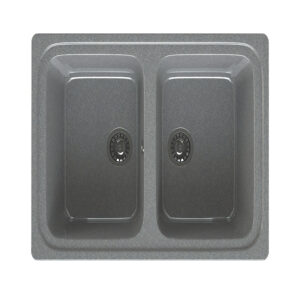MC12-Q08 ANTRASİT Çiftli Granit Evye